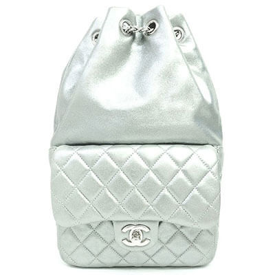 シャネル マトラッセ 巾着型 チェーンリュック A94417