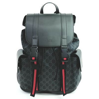 グッチ GGスプリーム×ウェブ リュックク 495563
