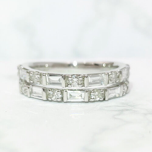 ダイヤモンドリング0.80ct Pt900