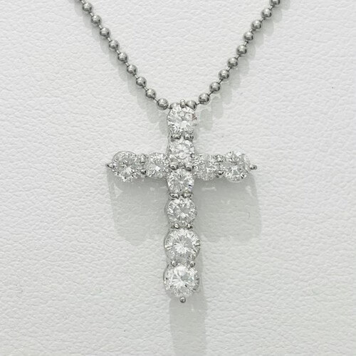 ダイヤモンドネックレス1.00ct Pt900