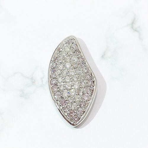 ダイヤ・ピンクダイヤ　ペントップ 1.00ct