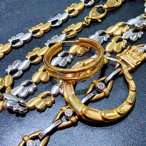 14金コンビアクセサリー
