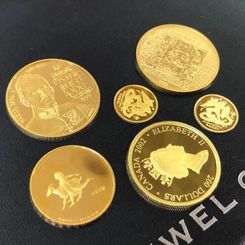 24金の金貨・金コイン