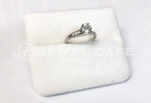 0.53ct 一粒ダイヤモンド プラチナ立て爪 リング お買取致しました!