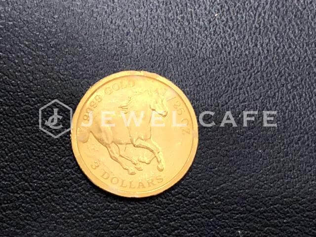 K24 ツバルホース　1/25オンス　コイン