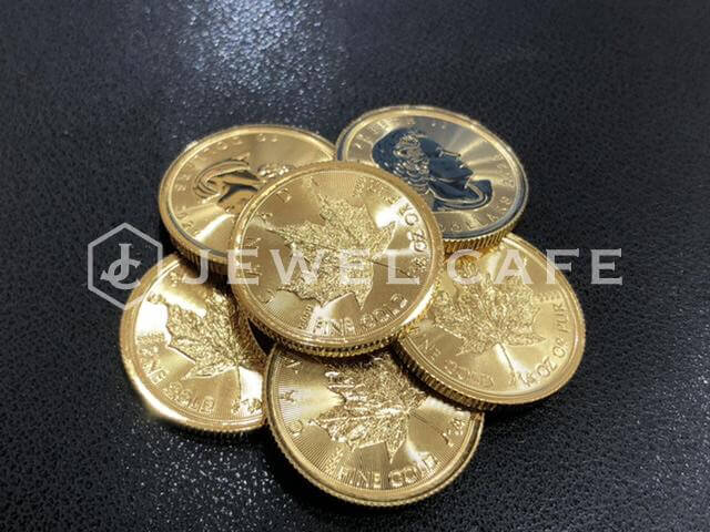 純金コイン メープルリーフ