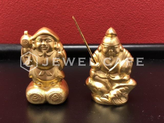 純金 七福神置物 金工芸品買取