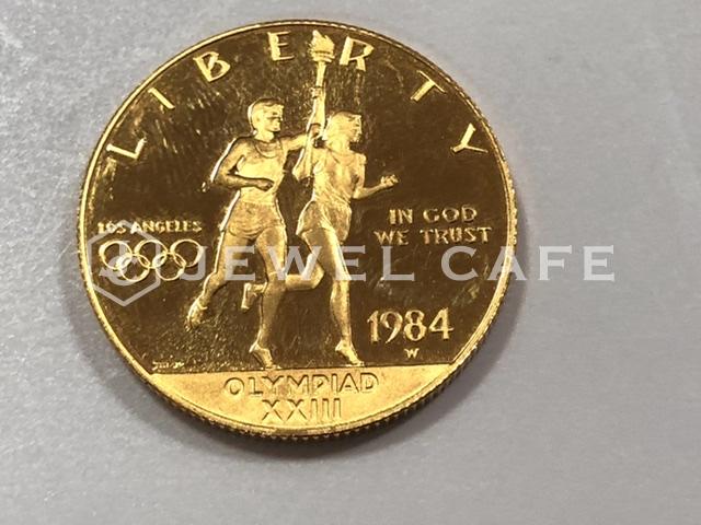 1984年ロサンゼルスオリンピック記念金貨K21.6コイン | 2021年12月01日