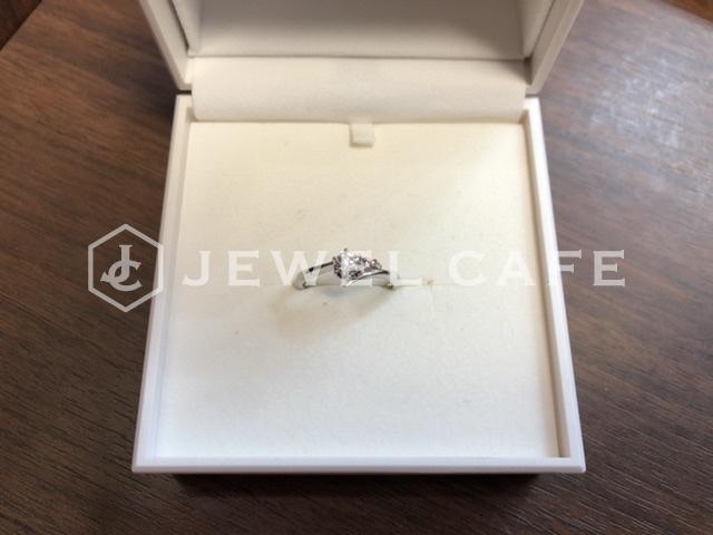 Pt900 0.310ct ダイヤモンドリング