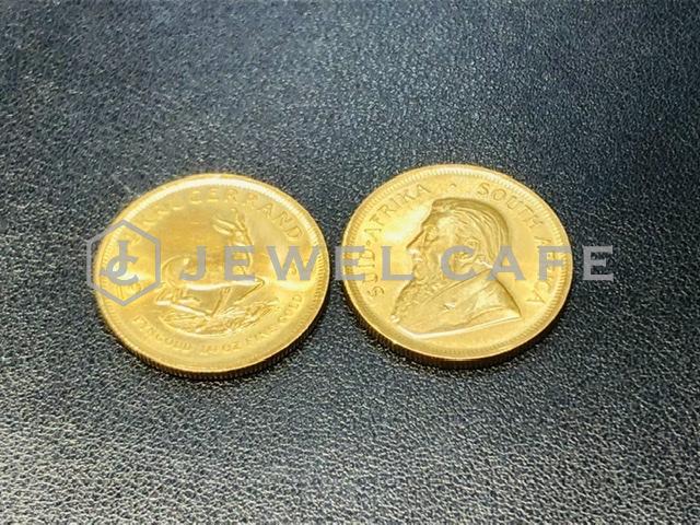 南アフリカ クルーガーランドコイン 22金をお買取致しました。