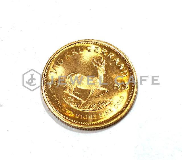 K22 南アフリカ クルーガーランド金貨 1/10オンス