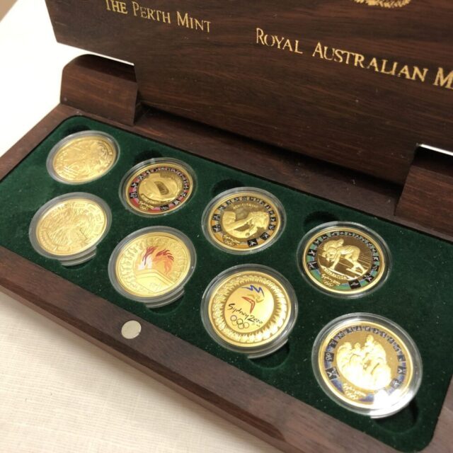 シドニーオリンピック記念金貨8枚