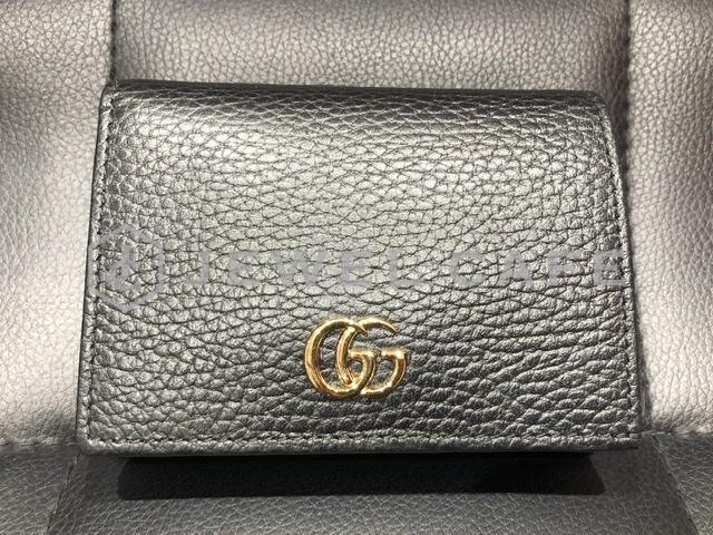 グッチ GGマーモント 2つ折り財布をお買取しました。