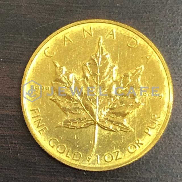 メイプルリーフ金貨1ozをお買取り致しました‼︎