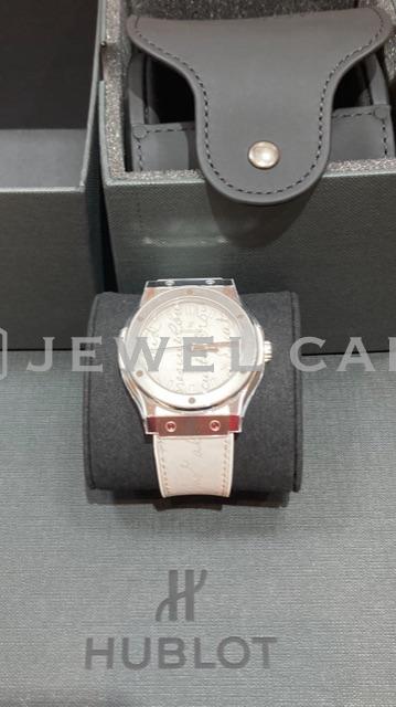 ウブロクラシックフュージョン ベルルッティフラットビアンコをお買取致しました!