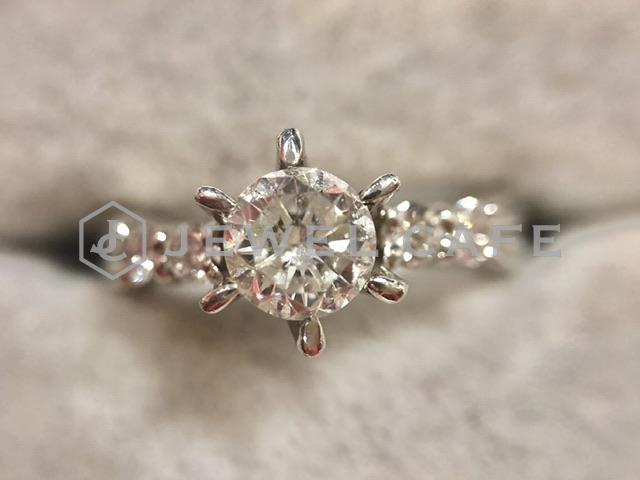 Pt900 ダイヤモンドのリングをお買取しました！
