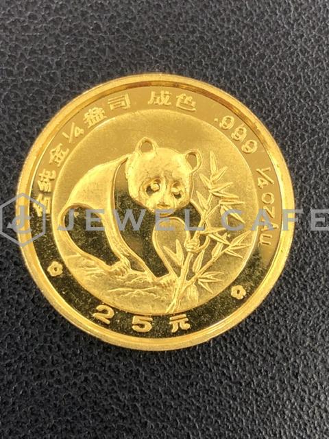 K24 パンダ金貨 1/4oz