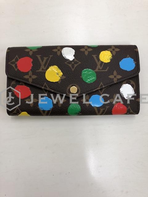 LOUIS VUITTON 長財布 ポルトフォイユ サラ M81980 草間彌生 コラボ 3368