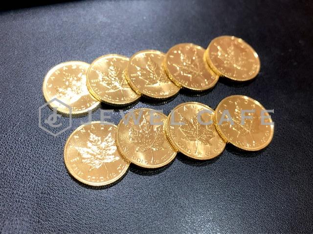 K24(24金/純金) メイプルリーフ金貨 