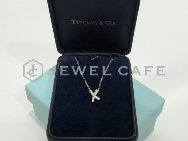 Tiffany &Co. ティファニー Pt950 パロマピカソ Xペンダント