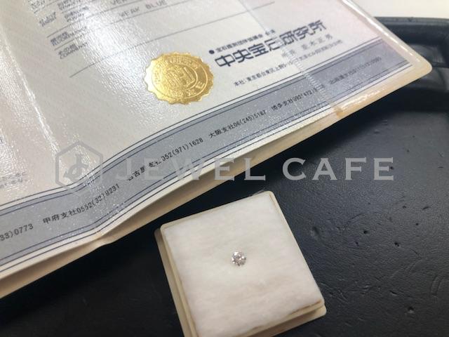 ダイヤモンド0.384ct