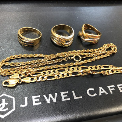 使わないままの金ジュエリー