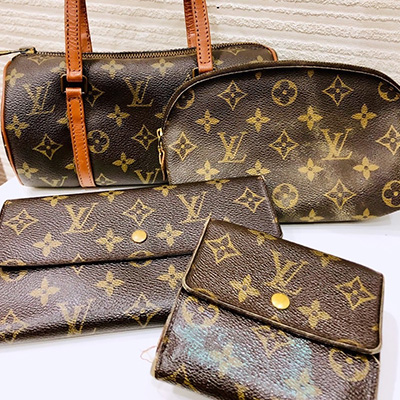 ルイヴィトン 使い込んだ小物4点