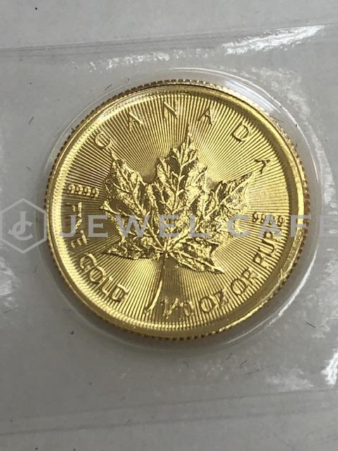 K24 メープルリーフ金貨1/10oz