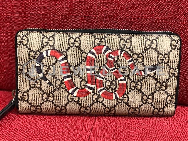 グッチ【GUCCI】キングスネーク長財布