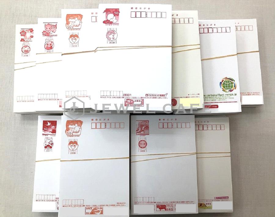 blog画像大量の年賀ハガキお買取りしました