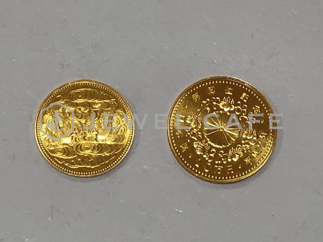 天皇陛下御即位60年記念10万円金貨