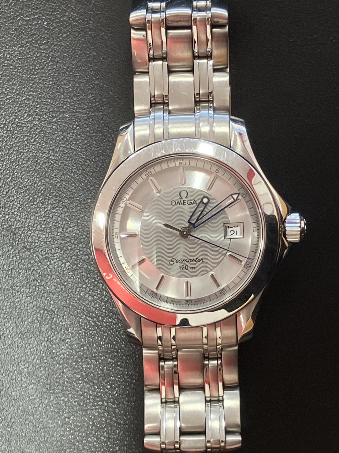 オメガシーマスター120m 2511.31の電池交換させていただきました!