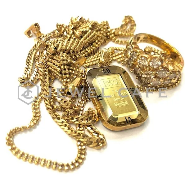 金のネックレス 金の指輪(リング) 18金(K18) 金の喜平製品 K18ネックレス、リングetc | ジュエルカフェ弘明寺店（神奈川県横浜市）