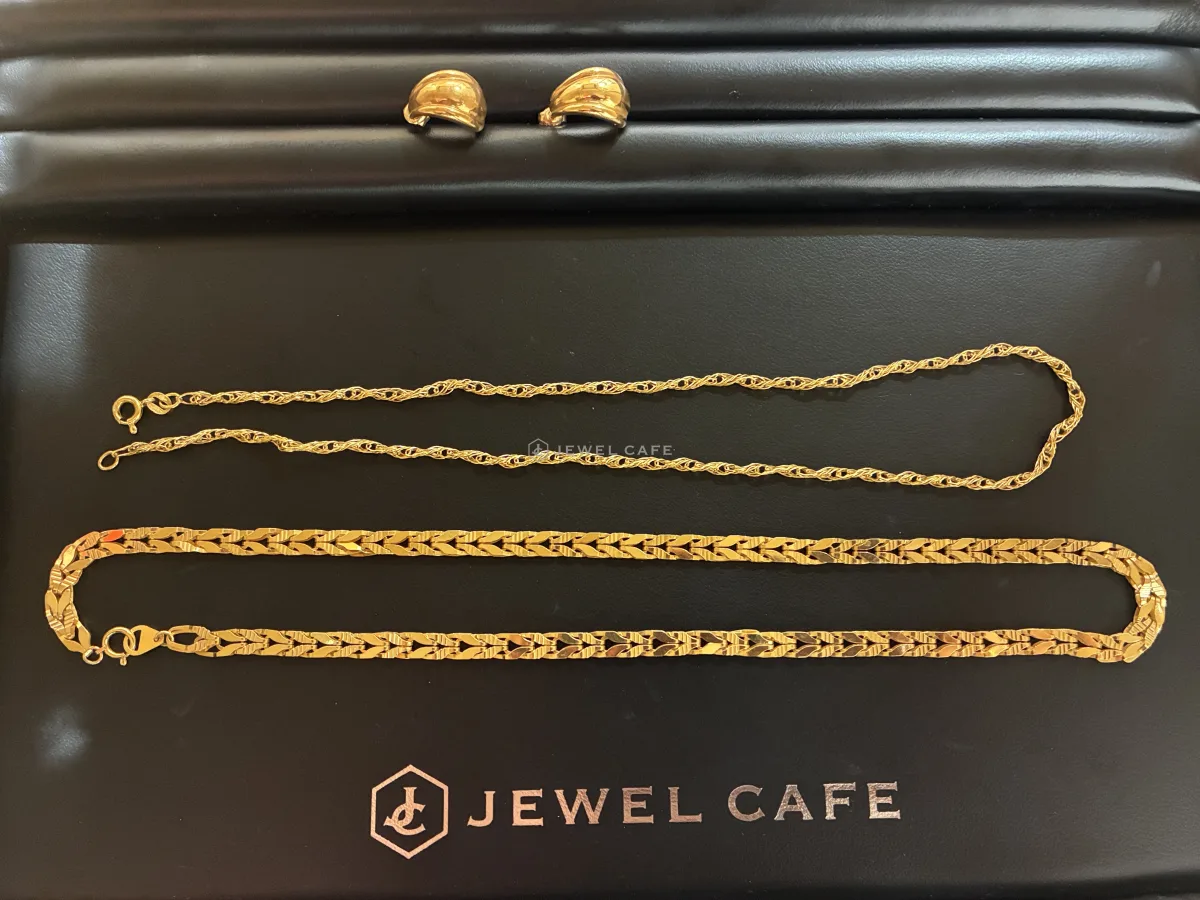 金のネックレス 18金(K18) 金ピアス | ジュエルカフェイオン小郡店（福岡県小郡）