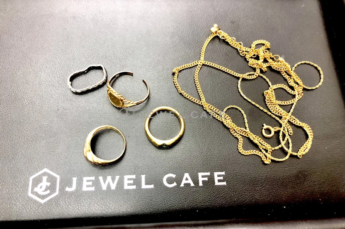 金のネックレス 金の指輪(リング) 18金(K18) | ジュエルカフェ杉田店（神奈川県横浜市）
