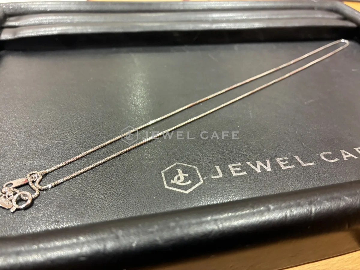 ホワイトゴールド K18WGネックレスチェーン高価買取致しました！ | ジュエルカフェアミュプラザ博多店（福岡県福岡市）