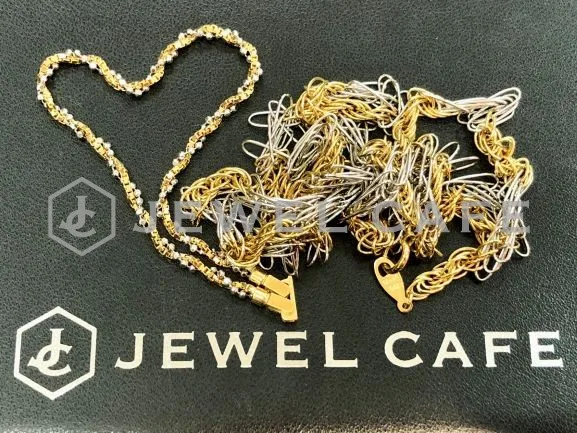 金のネックレス イエローゴールド 18金(K18) プラチナ | ジュエルカフェゆめタウン夢彩都店（長崎県長崎市）